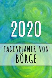 2020 Tagesplaner von Börge