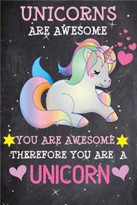 Unicorns are Awesome You Are Awesome Therefore You Are A Unicorn