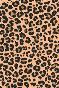 Leopard Print Design Notebook