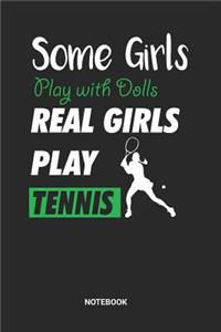 Tennis Girls Notebook