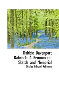 Maltbie Davenport Babcock
