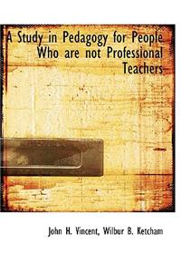 A Study in Pedagogy for People Who Are Not Professional Teachers