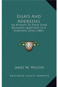 Essays And Addresses