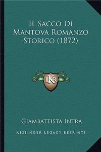 Il Sacco Di Mantova Romanzo Storico (1872)