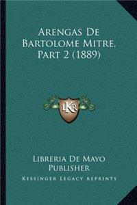 Arengas De Bartolome Mitre, Part 2 (1889)