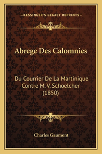 Abrege Des Calomnies
