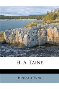 H. A. Taine