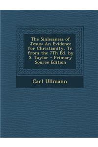 Sinlessness of Jesus
