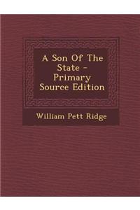 A Son of the State - Primary Source Edition