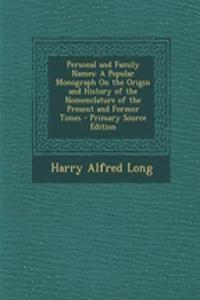 Personal and Family Names