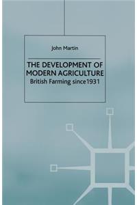 The Development of Modern Agriculture