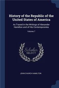 History of the Republic of the United States of America