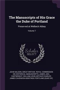 The Manuscripts of His Grace the Duke of Portland