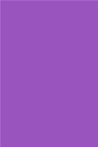 Journal Deep Lilac Color Simple Plain Lilac