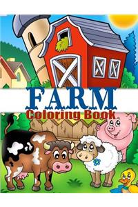 Farm Coloring Book