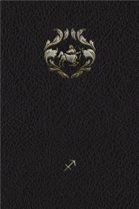 Monogram Sagittarius Notebook