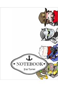 Overwatch Notebook / Journal: Pocket Notebook / Journal / Diary - Dot-grid, Graph, Lined, Blank No Lined: 3
