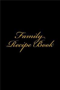 Family Recipe Book