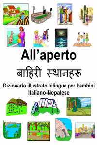 Italiano-Nepalese All'aperto Dizionario illustrato bilingue per bambini