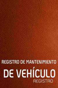 Registro de Mantenimiento de Vehículo