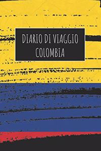 Diario di Viaggio Colombia: 6x9 Diario di viaggio I Taccuino con liste di controllo da compilare I Un regalo perfetto per il tuo viaggio in Colombia e per ogni viaggiatore