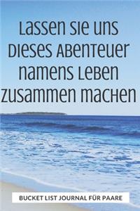 Bucket List Journal für Paare