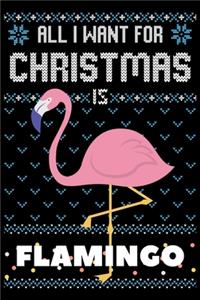 All I Want For Christmas Is Flamingo
