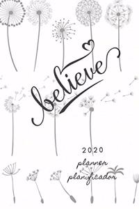 2020 Planner Planificador Monthly