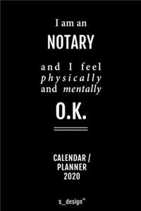 Calendar 2020 for Notaries / Notary