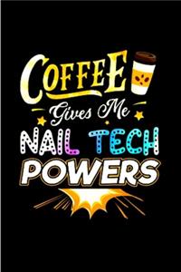 Coffee gives me nail tech powers