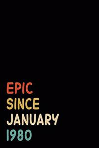 Epic Since January 1980