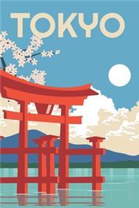 Tokyo Travel Notebook [Lined] [6x9] [110 pages]