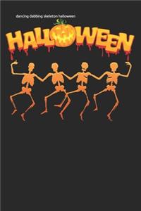 dancing dabbing skeleton halloween