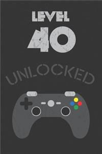 Level 40 Unlocked