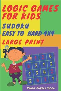 Logic Games For Kids - Sudoku Easy To Hard 4x4