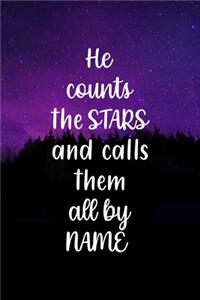 He Counts The Stars And Calls Them All By Name