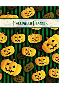 Halloween Planner: Plan For The Perfect Halloween Party, Ultimate Halloween Holiday Organizer Journal Notebook