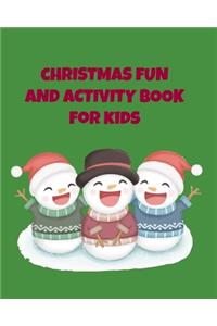 Christmas Fun And Activity Book For Kids