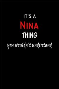 It's a Nina Thing You Wouldn't Understandl