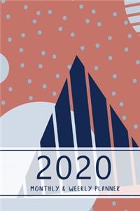 2020 Monthly & Weekly Planner
