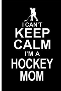 Hockey Mom Notebook Journal