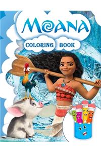 Moana Coloring Book