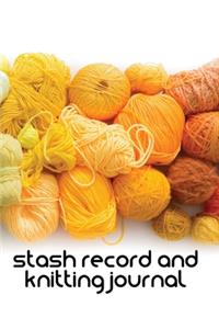 Stash and knitting journal