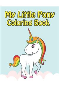 my little pony coloring book