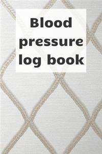 Blood Pressure Log Book
