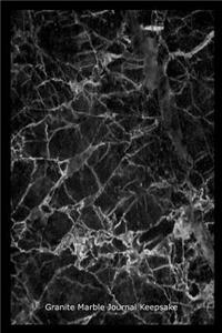 Granite Marble Journal Keepsake