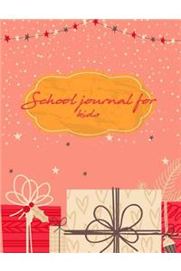 School Journal for Kids: Planner with Class Schedules, Passwords, Notes and Daily Planner, Homework, Checklist...120 Pages 8.5