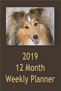 2019 12 Month Weekly Planner