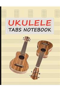 Ukulele Tabs Notebook