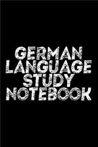 German Language Study Notebook